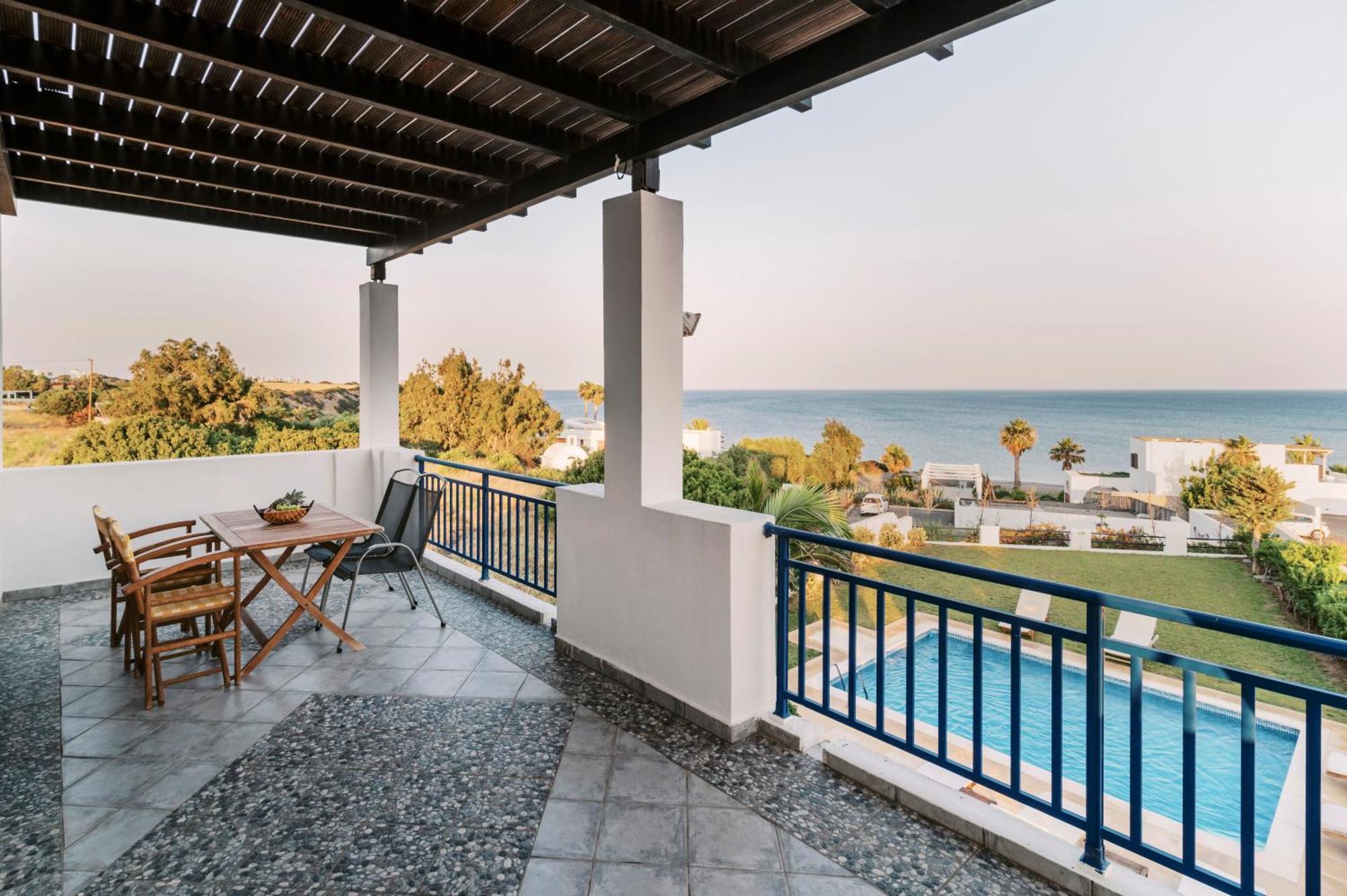 Villa Deep Blue Lakhania Bagian luar foto