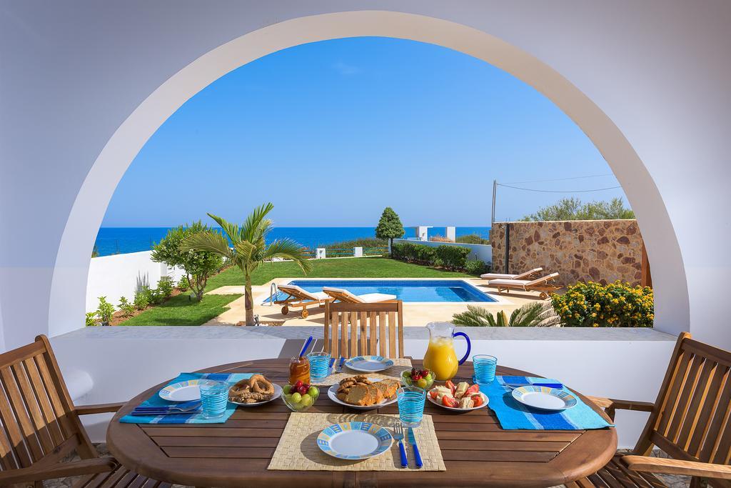 Villa Deep Blue Lakhania Bagian luar foto